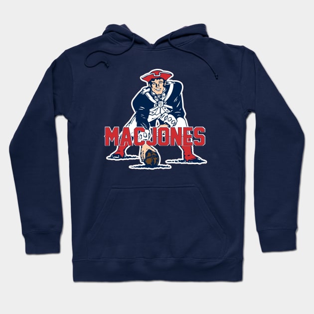 MAC JONES NEW ENGLAND Hoodie by thedeuce